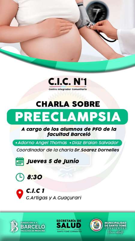 Charla sobre preeclamnsia